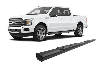 BLACK HORSE E1379 Epic Running Boards Black