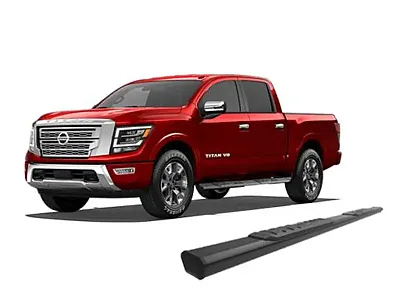 BLACK HORSE E1685 Epic Running Boards Black