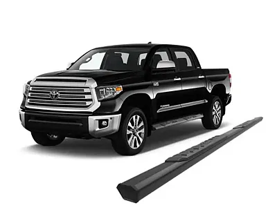 BLACK HORSE E2291 Epic Running Boards Black