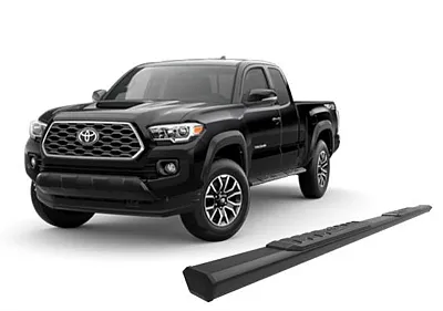 BLACK HORSE E2369 Epic Running Boards Black