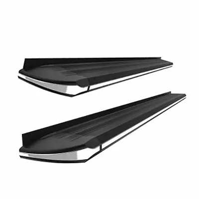 BLACK HORSE EXNI370 Exceed Running Board Black