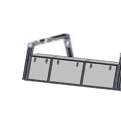 BLACK HORSE SURHD8BTX2 Base K2 Rack With Tool Box