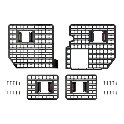 BUILTRIGHT 102010 Bedside Rack System - 4Pc Kit - For