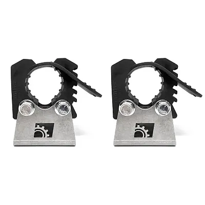 BUILTRIGHT 104005 Riser Mount (Pair) - Includes 1&#039; -