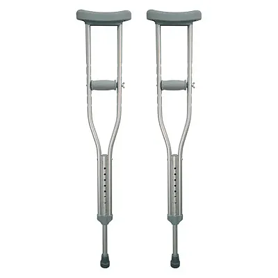 Bios Living 56034 Lightweight Aluminum Crutches (Youth)