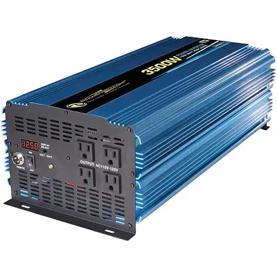 Powerbright Pw3500-12 12-Volt Modified Sine Wave Inverter (3,500