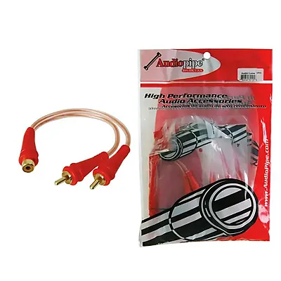 Rca Splitter 1F-2M Audiopipe 1 Bag Of 10= 1 Unit  Bmsgyf2M 