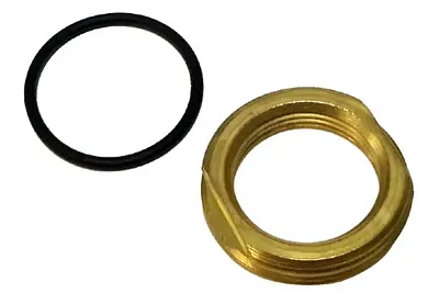 Brass Nut & &quot;O&quot; Ring For M34 Bnut