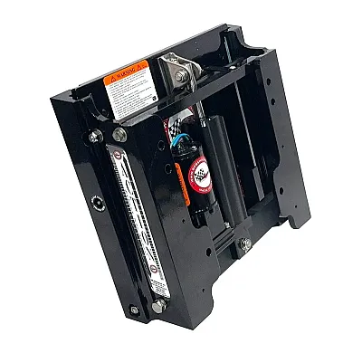 BOBS MACHINE 100104101P 4' Action Series Pwd Coated Blk