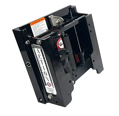 BOBS MACHINE 100106010P 6' Action Series Pwd Coated Blk