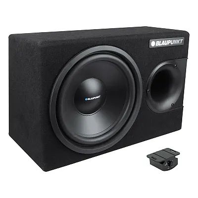 Blaupunkt Single 12??? Amplified Subwoofer Ported Enclosure