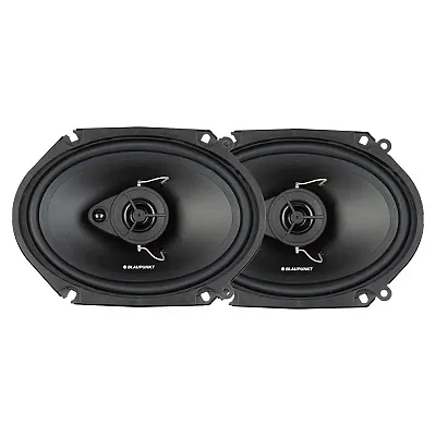 Blaupunkt E-Series 6&quot; X 8&quot; 3-Way Coaxial Speakers 30Wrms / 60W Max