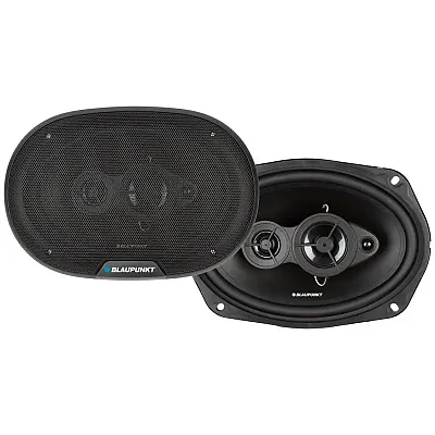 Blaupunkt E-Series 6&quot; X 9&quot; 4-Way Coaxial Speakers 35Wrms / 70W Max