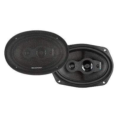 Blaupunkt X-Series 6&quot; X 9&quot; 4-Way Coaxial Speakers 35Wrms / 70W Max