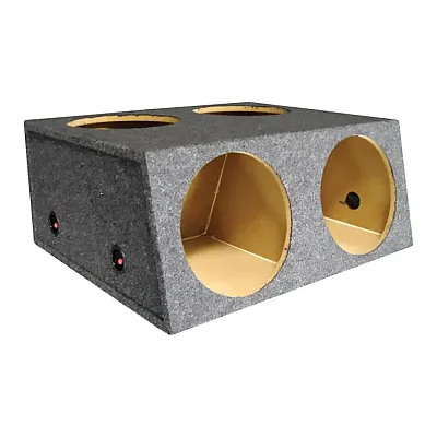 Empty Woofer Box Qpower Quad 12&quot;
