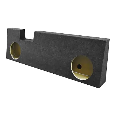 Qpower Ford Super Duty 2004-2013 2 Hole 10&quot; Empty Woofer Box. Be