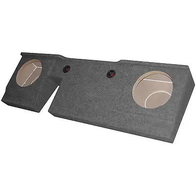 Empty Woofer Box Ford X-Cab 2004 - 2008; Dual 12&quot;;