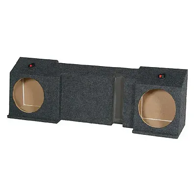 Qpower Empty Woofer Box Qpower (Df) Chevy Avalanche (2)10&quot; Under