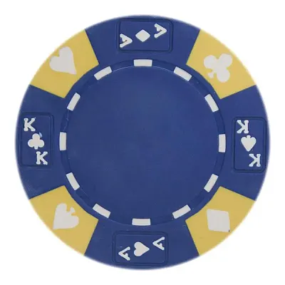 Ace King Suited 14 Gram Poker Chips (25 Pack) BRY000268U