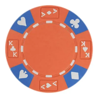 Ace King Suited 14 Gram Poker Chips (25 Pack) BRY000270U