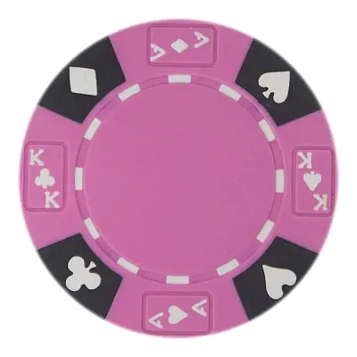 Ace King Suited 14 Gram Poker Chips (25 Pack) BRY000271U