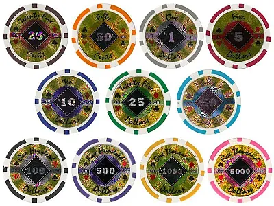 Black Diamond 14 Gram Poker Chip Sample BRY000347U