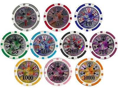 Ben Franklin 14 Gram Poker Chip Sample BRY000389U