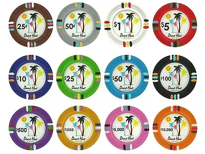 Desert Heat 13.5 Gram Poker Chip Sample BRY000692U