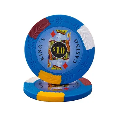 King's Casino 14 gram Pro Clay (25 Pack) BRY000884U