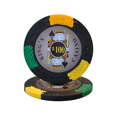 King's Casino 14 gram Pro Clay (25 Pack) BRY000885U