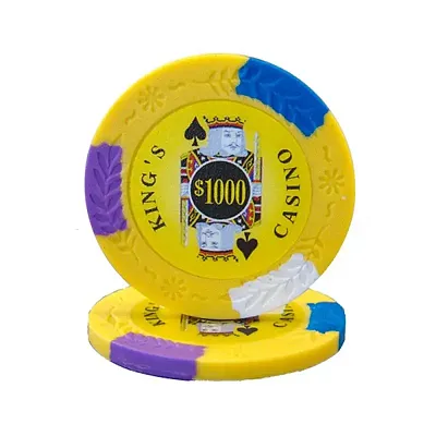 King's Casino 14 gram Pro Clay (25 Pack) BRY000886U