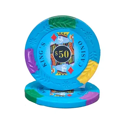 King's Casino 14 gram Pro Clay (25 Pack) BRY000890U
