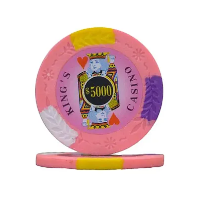 King's Casino 14 gram Pro Clay (25 Pack) BRY000892U