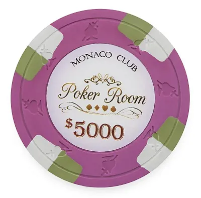 Clay Monaco Club 13.5g Poker Chip (25 Pack) BRY001073U