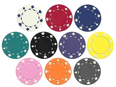 Suited 11.5 Gram Poker Chip Sample BRY001688U