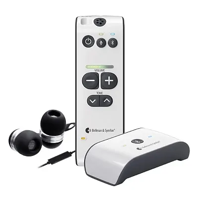 Bellman Maxi Pro TV | Personal Amplifier & TV Listening Kit with Earbuds BE8054