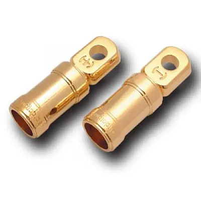 2 Pk Ring Terminal Audiopipe Screw Type 4Ga.X3/8&quot;
