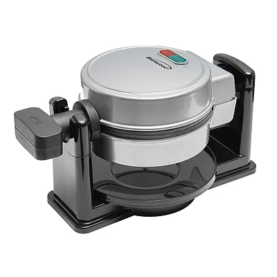 Brentwood Ts-231S Ts-231S 5-In. Nonstick Flip Electric Belgian Waffle Maker, Sil