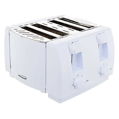 Brentwood Ts-265 Cool Touch 4-Slice Toaster (White)