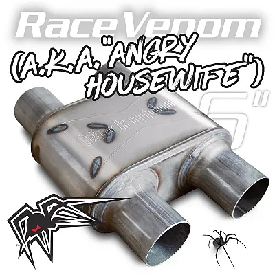 BLACK WIDOW BWAHWDD22 Race Venom Series 2.5'/2.5'