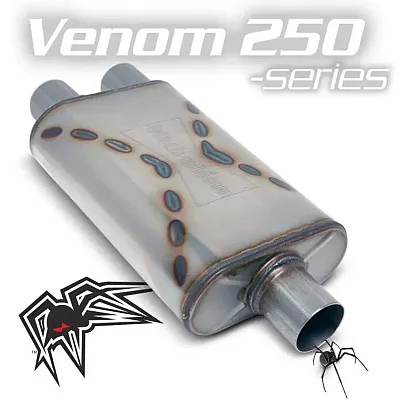 BLACK WIDOW BWSDV233 Venom 250-Series 3&#039; Single/3&#039; Dual