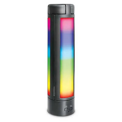 Bower Wa-Tfrgb1 Tri-Fold Multifunction Rgb + White Led Light, Black