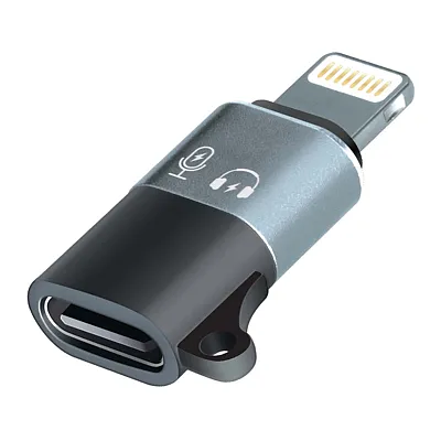 Xyst Xys-Aa200 Usb-C To Lightning Otg Audio Adapter