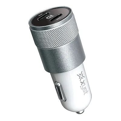 Xyst Xys-Dc3Cwt 40-Watt Dual Usb-C Car Charger