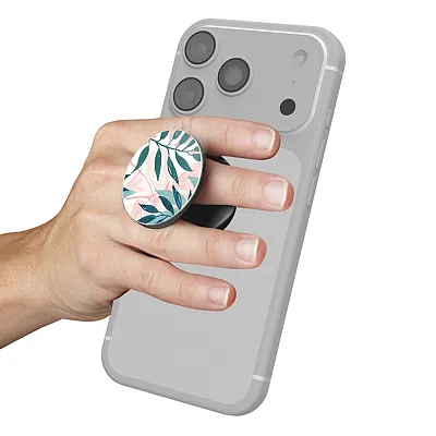 Xyst Xys-Pgr20 Universal Phone Grip Collapsible Stand And Holder (Palm Tree)