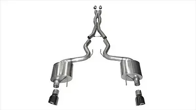 CORSA EXHST 14328BLK Cat Back Exhaust