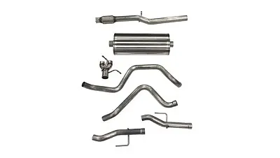 CORSA EXHST 21028 2019 Sil Dual Rear Exit Exhaust Cat