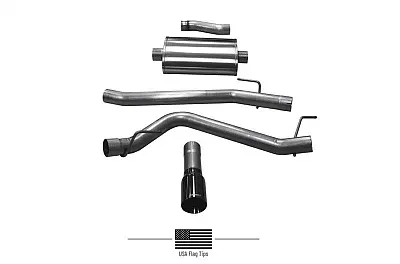 CORSA EXHST 21060BLKUS Exhaust System