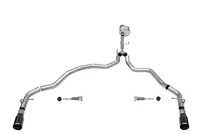 CORSA EXHST 21143BLK Xtreme Dual Rear