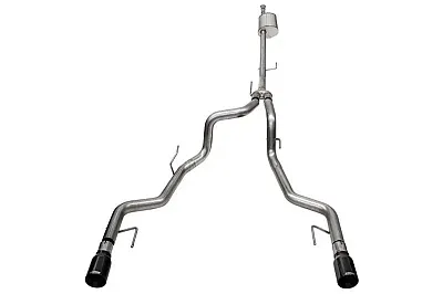 CORSA EXHST 21184BLK 3.0&#039; To 2.75&#039; Dual Rear Exit Cat-Ba